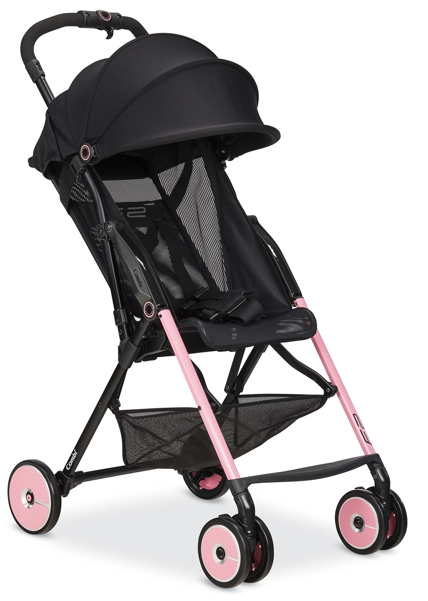 pink travel stroller
